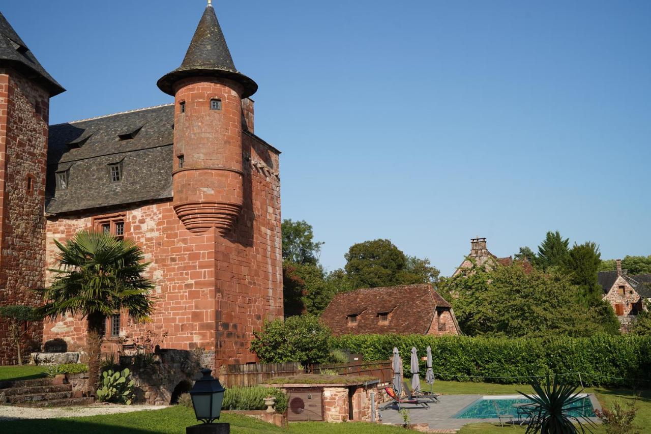 Chateau De Vassinhac Chambres D'Hotes Collonges La Rouge Exteriör bild